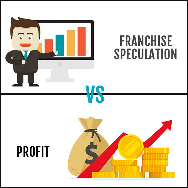 Franchise Speculation vs Profit